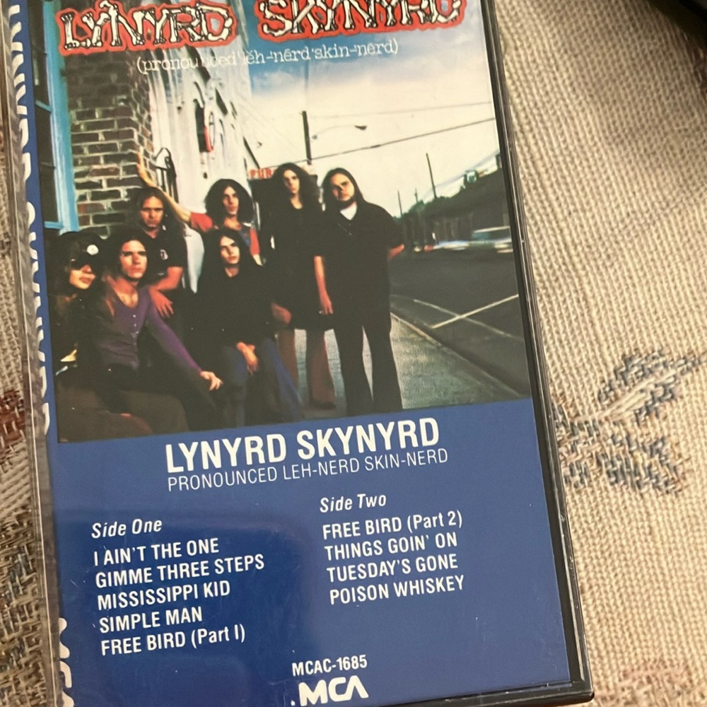 Lynyrd skynyrd audio cassette